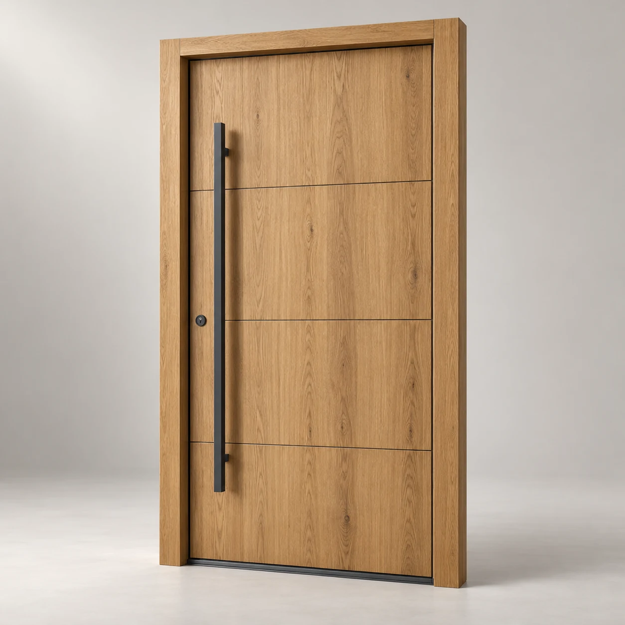Holz-Haustüren – Symbolbild
