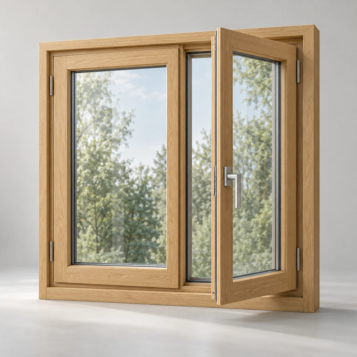Holzfenster – Symbolbild